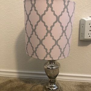 Pink and Grey Lamp !